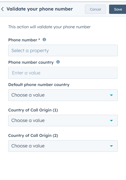 Lintphone HubSpot Interface